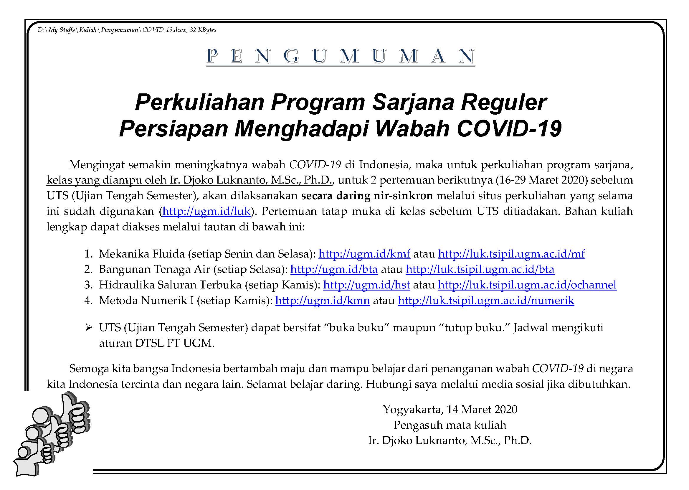 Unduh pengumuman ini dalam format pdf